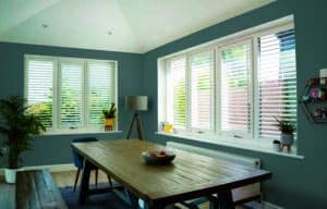 Perfect Fit Shutters in a Kitchen